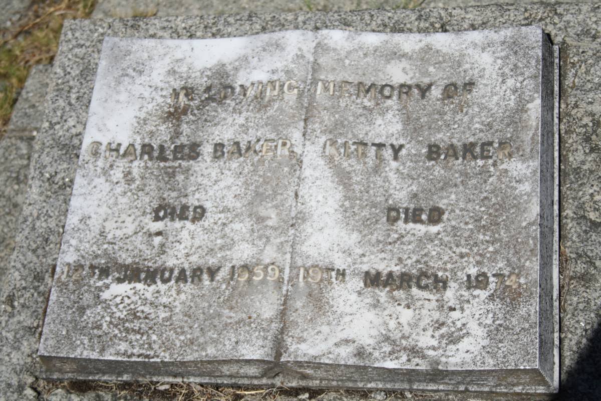 BAKER Charles -1959 &amp; Kitty -1974