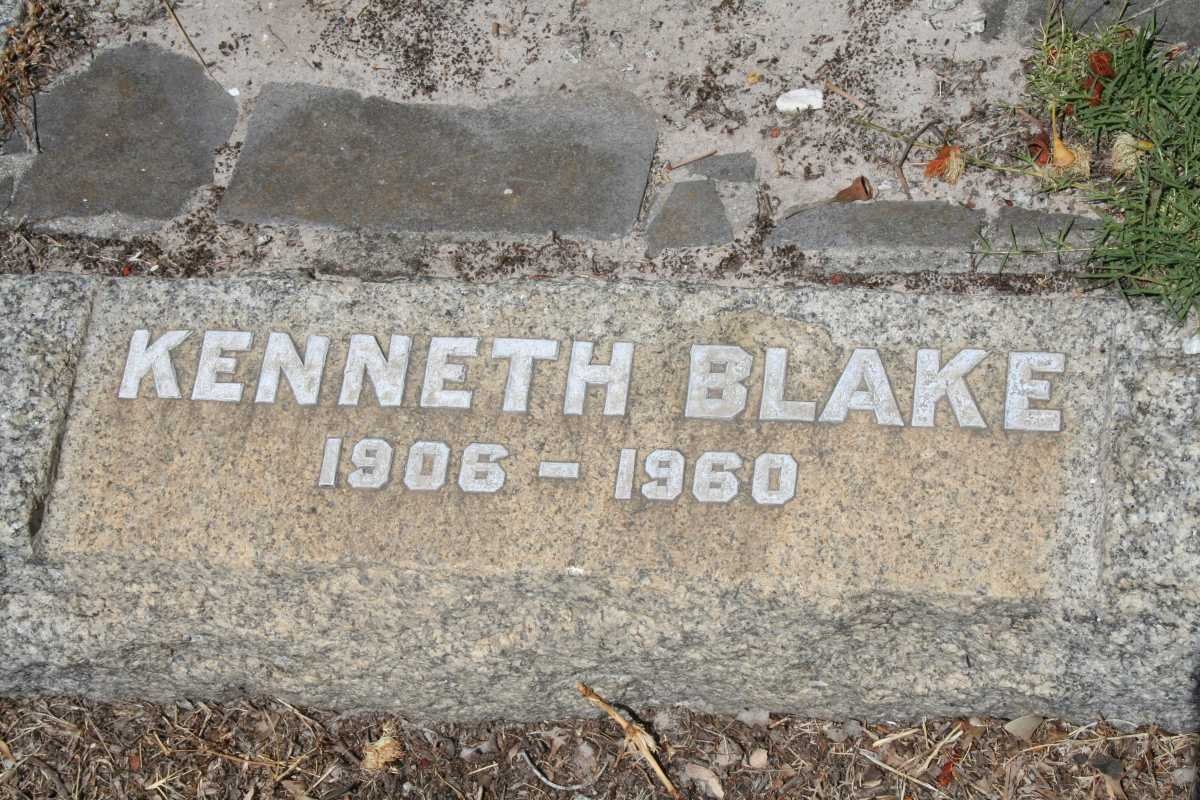 BLAKE Kenneth 1906-1960