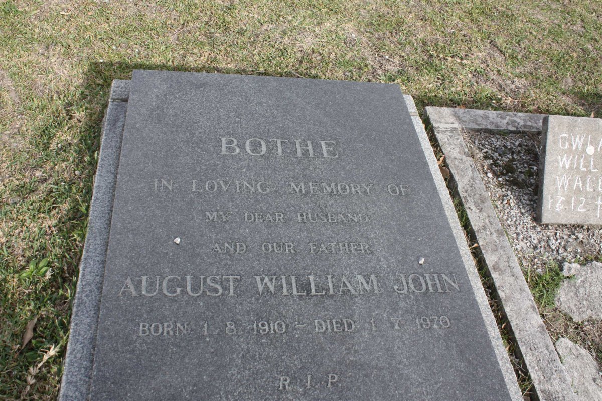 BOTHE August William John 1910-1970