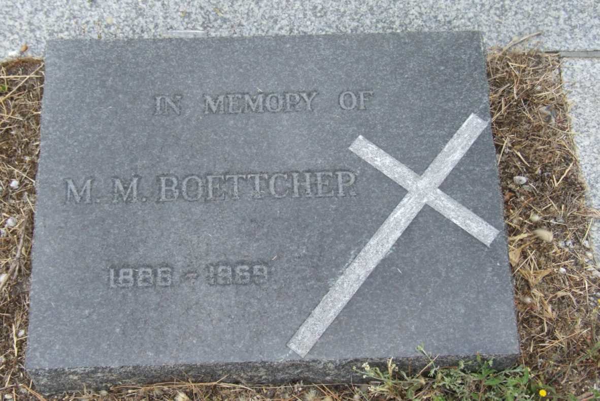 BOETTCHER M.M. 1886-1969
