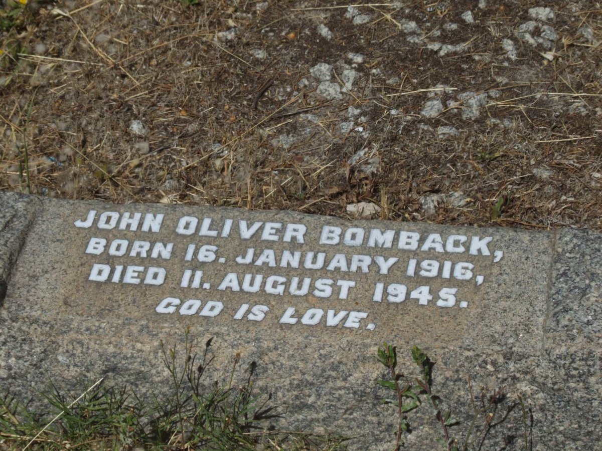 BOMBACK John Oliver 1916-1945