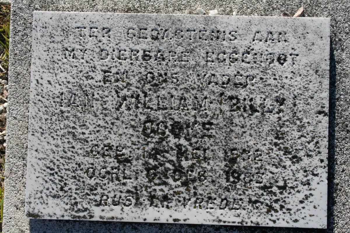 COOKE Ian William 1902-1983