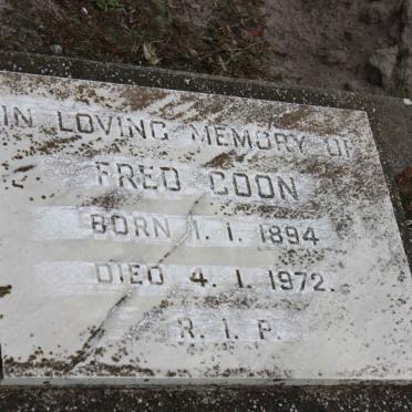 COON Fred 1894-1972