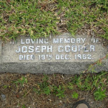 COOPER Joseph -1962
