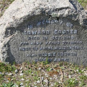COOPER Edward -1918  &amp; Bessie ??