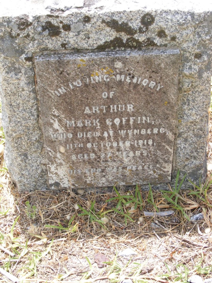 COFFIN Arthur Mark -1918