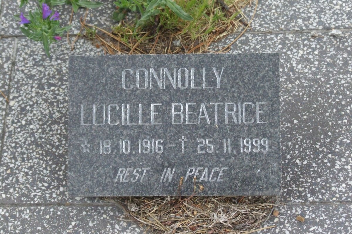 CONNOLLY Henry Islington -1956 &amp; Annie Wilhemina -1964 :: CONNOLLY Henry Arthur 1907-1933 :: CONNOLLY Owen Thomas -1973