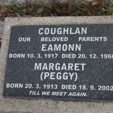 COUGHLAN Eamonn 1917-1960 &amp; Margaret 1913-2002
