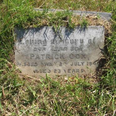 COX Patrick -194?