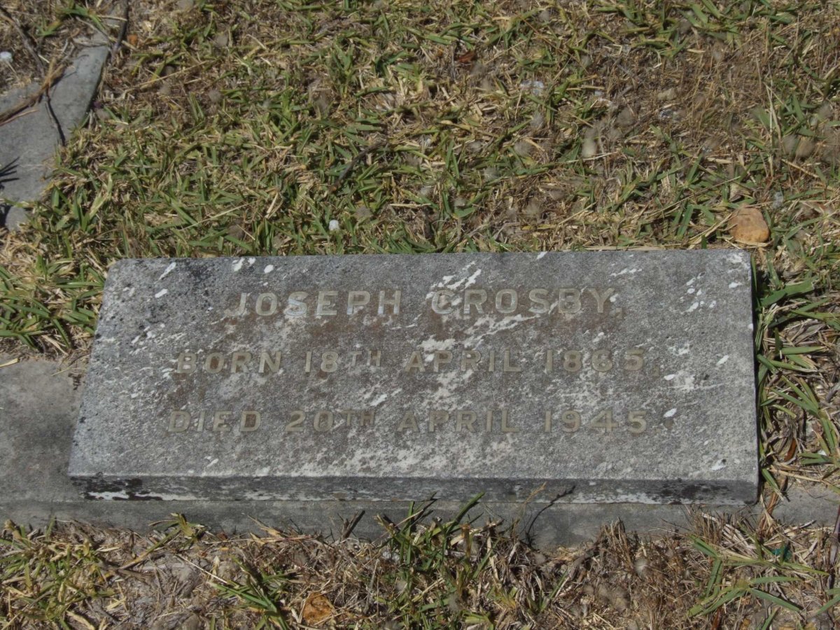 CROSBY Joseph 1865-1945