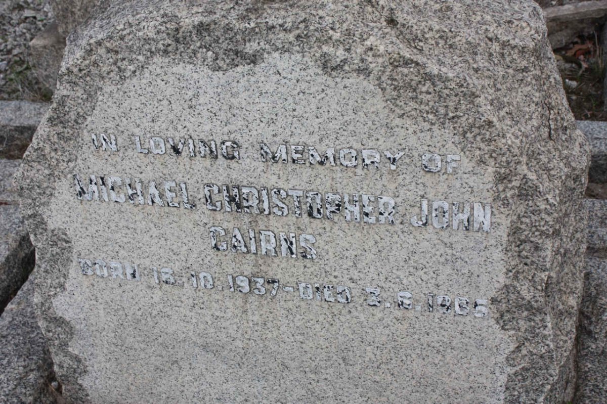 CAIRNS Michael Christopher John 1937-1965