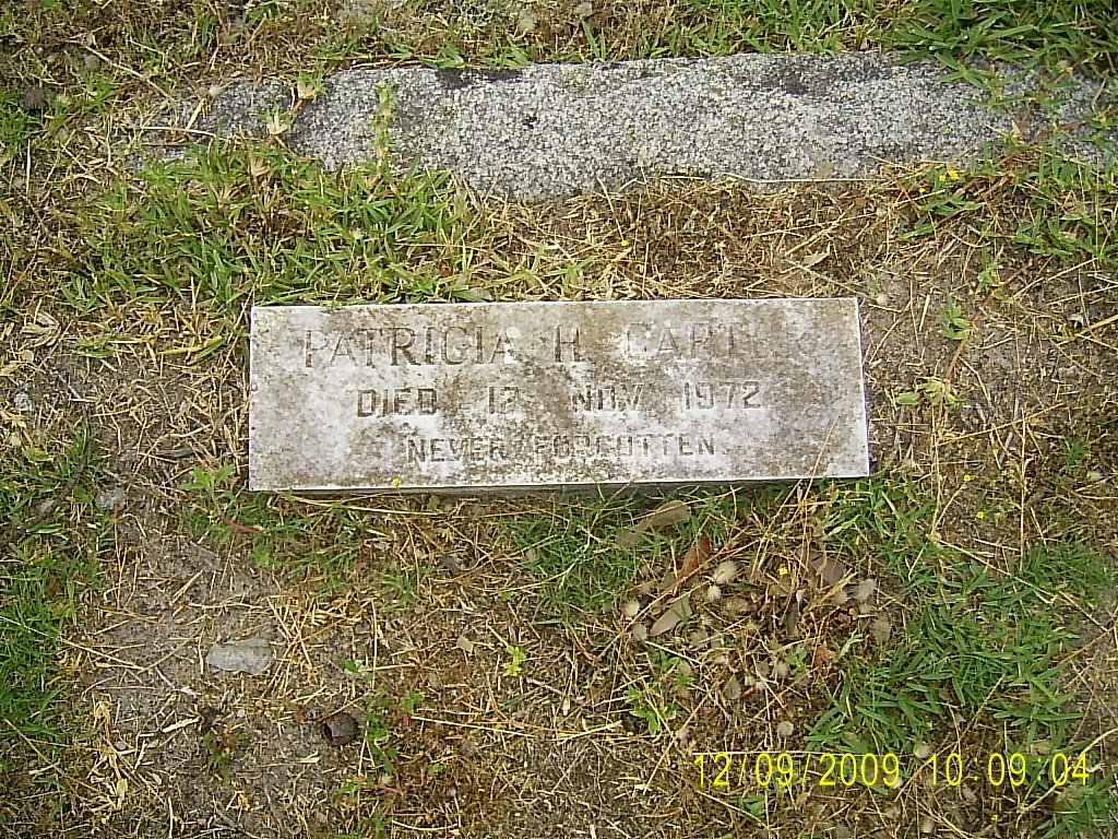 CARTER Patricia H. -1972