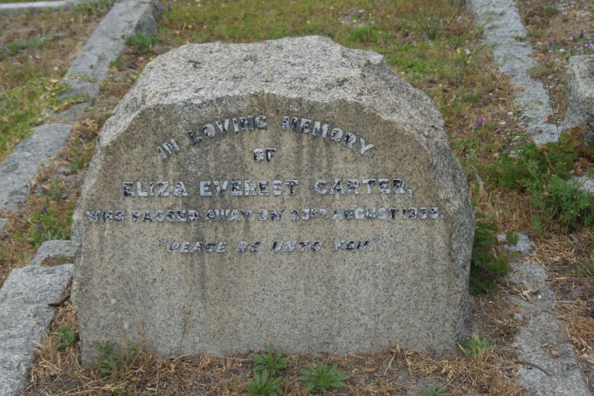CARTER Eliza Everest -1935