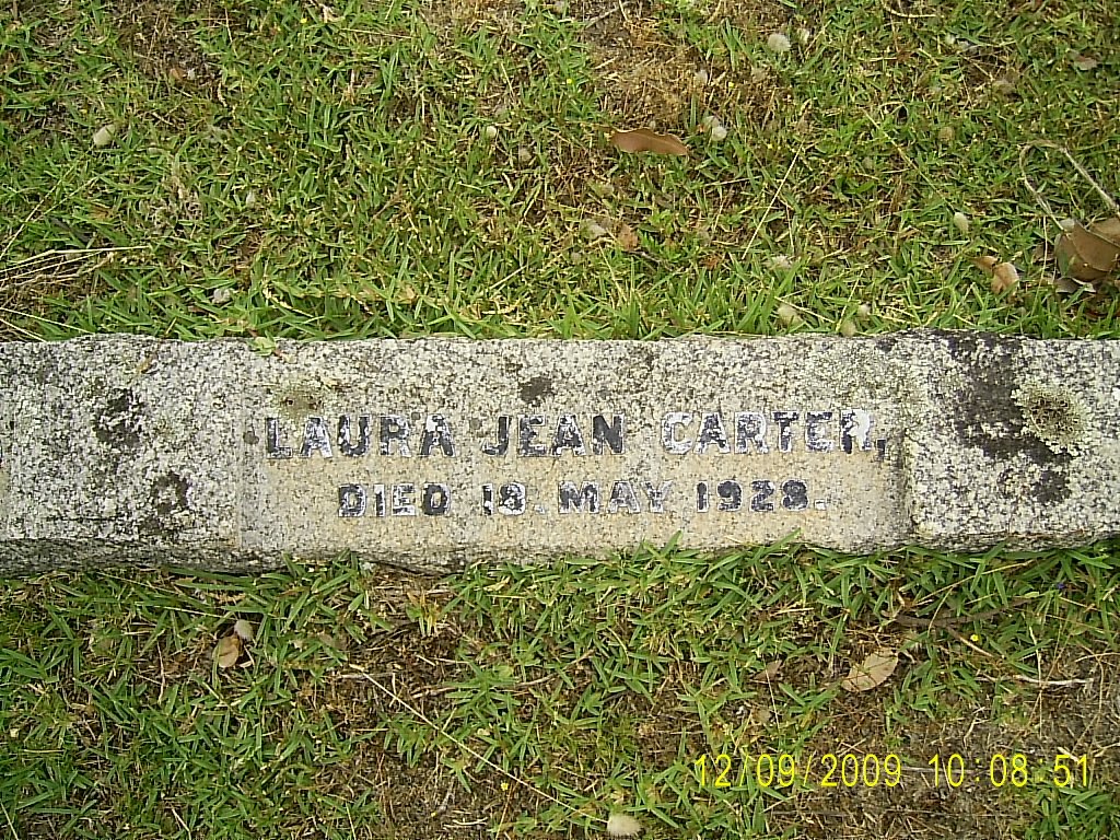CARTER Laura Jean -1929