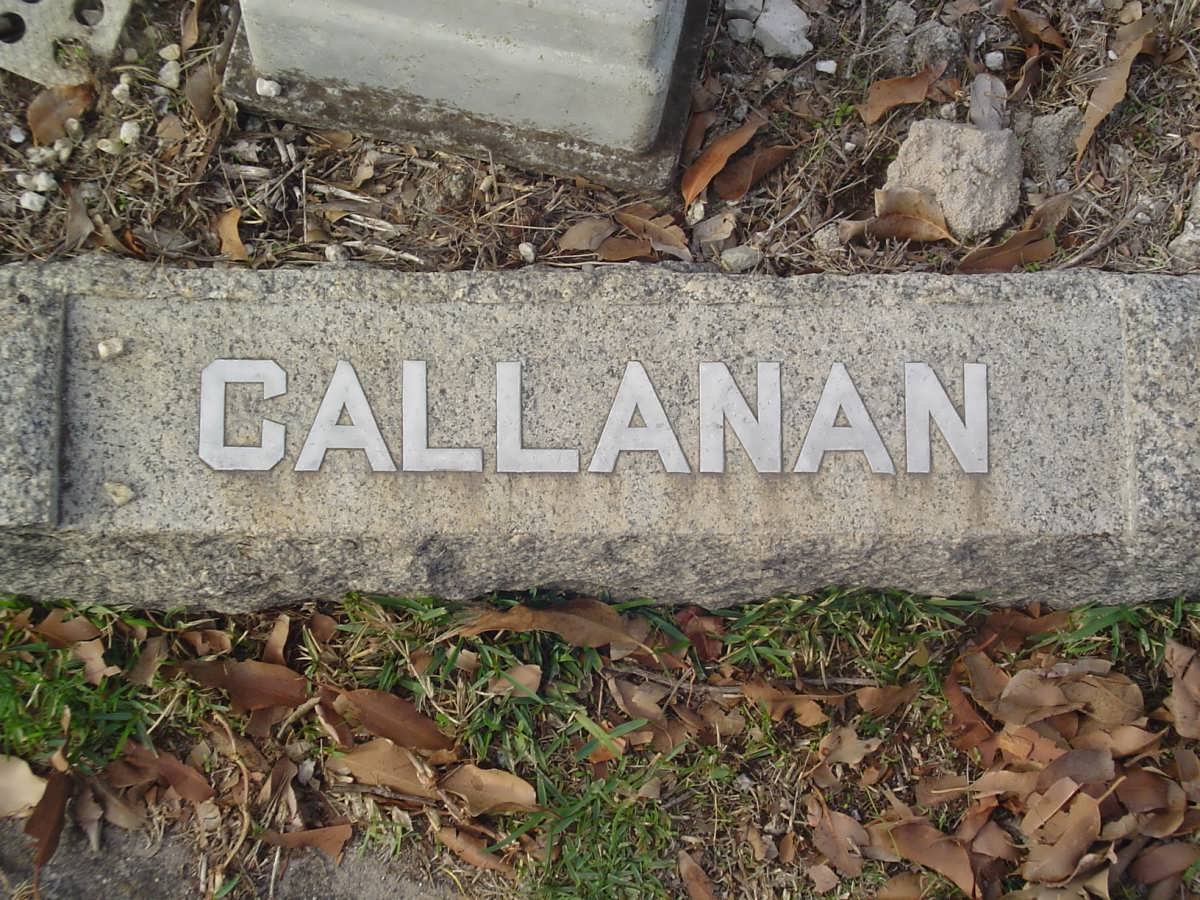 CALLANAN Gertrude -1966