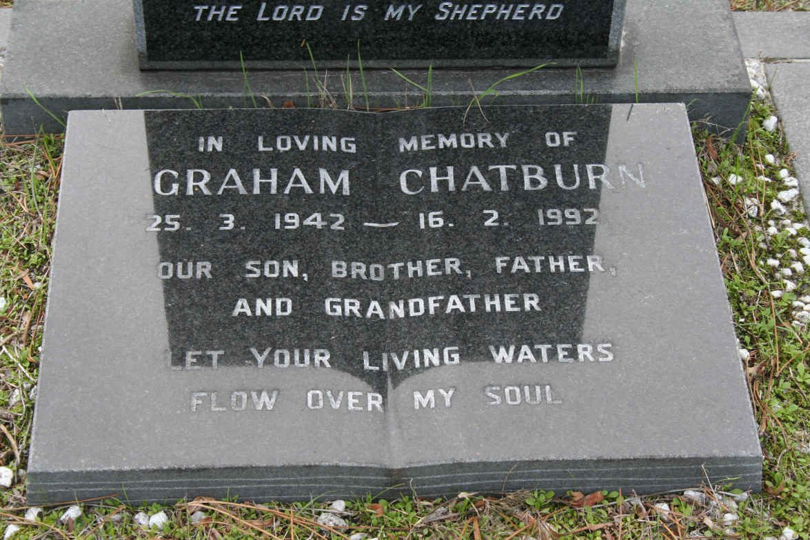 CHATBURN Graham 1942-1992
