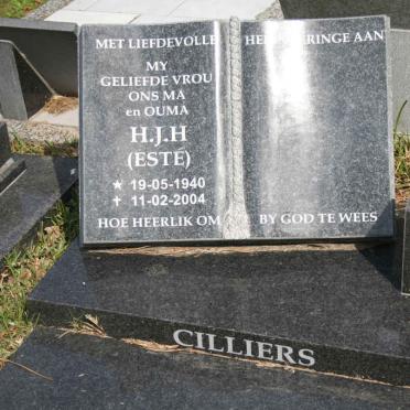 CILLIERS H.J.H. 1940-2004