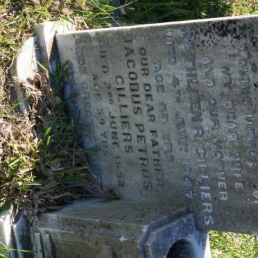 CILLIERS Jacobus Petrus -1952 &amp; Kathleen R. -1947