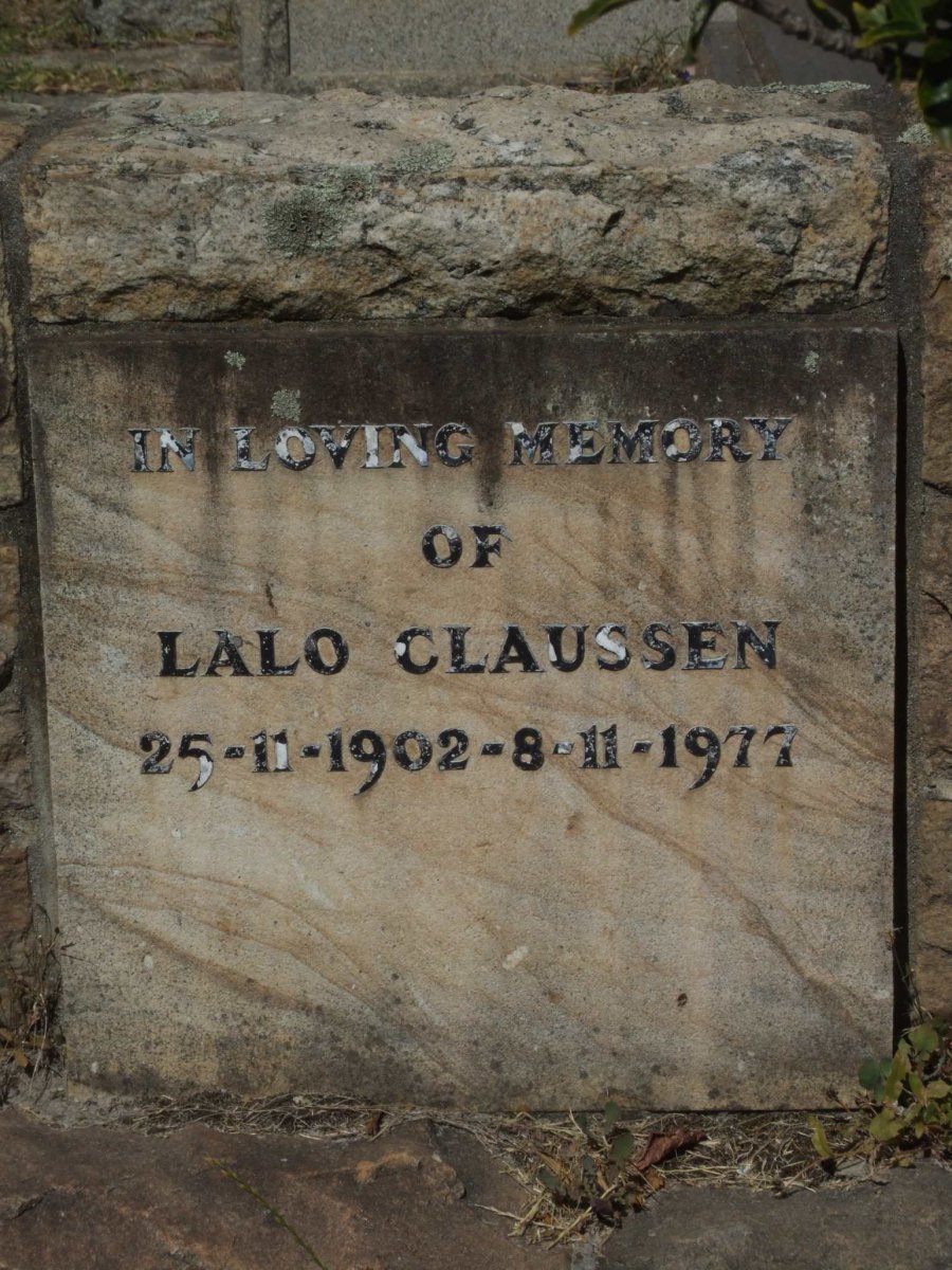 CLAUSSEN Lalo 1902-1977