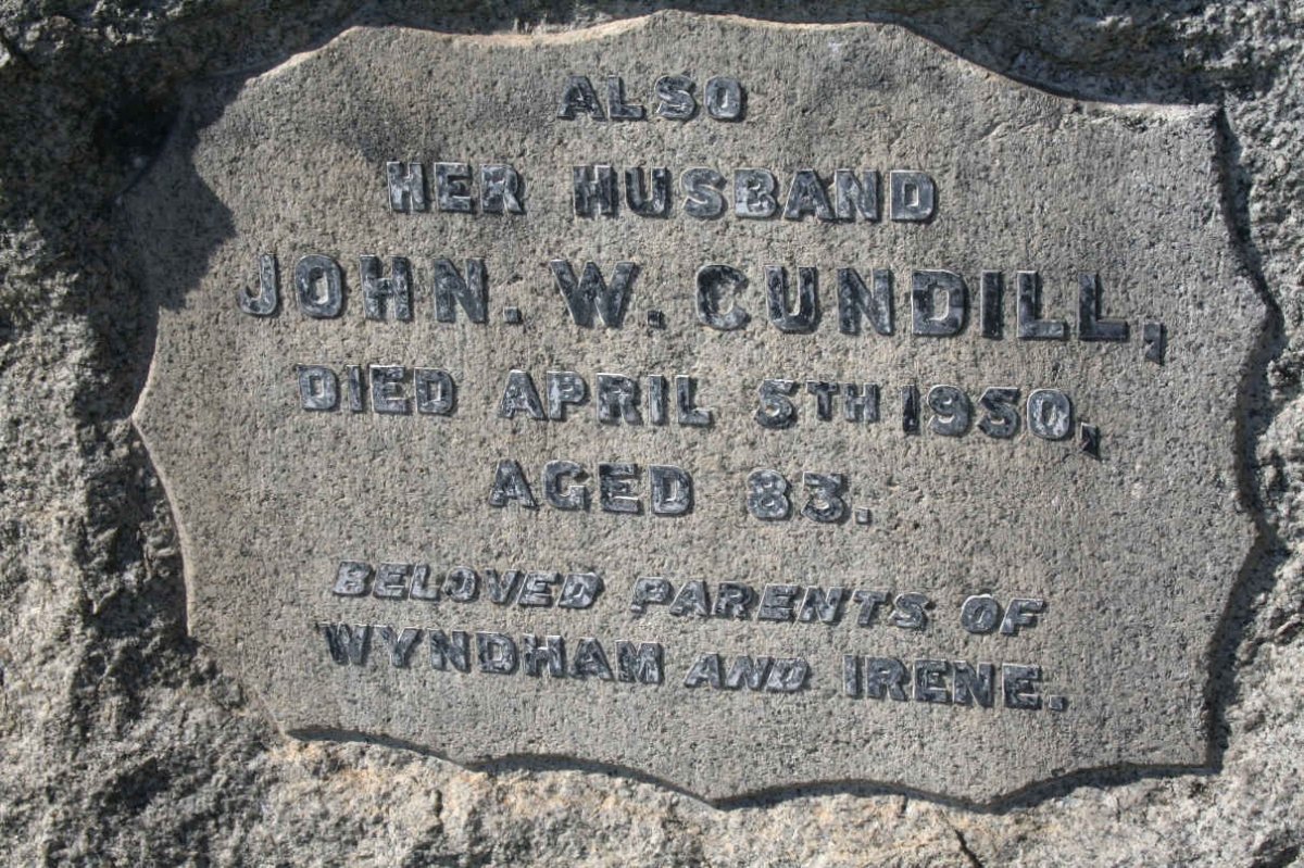 CUNDILL John W. - 1950