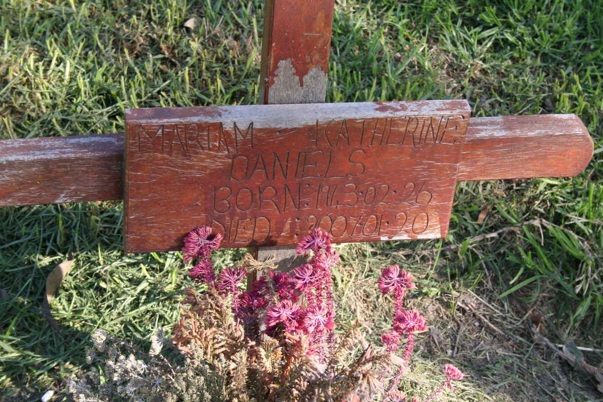 DANIELS Mariam Catherine 1943-2007