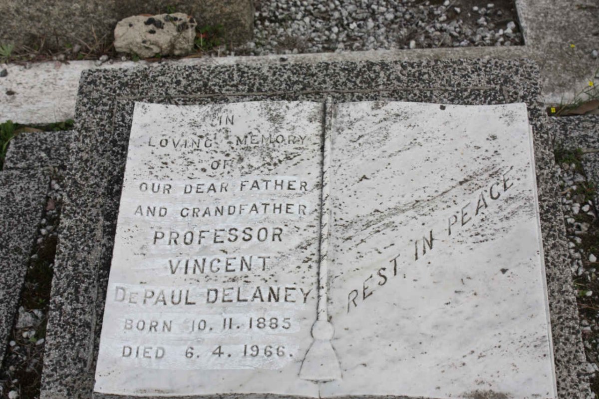 DELANEY Vincent De Paul 1885-1966