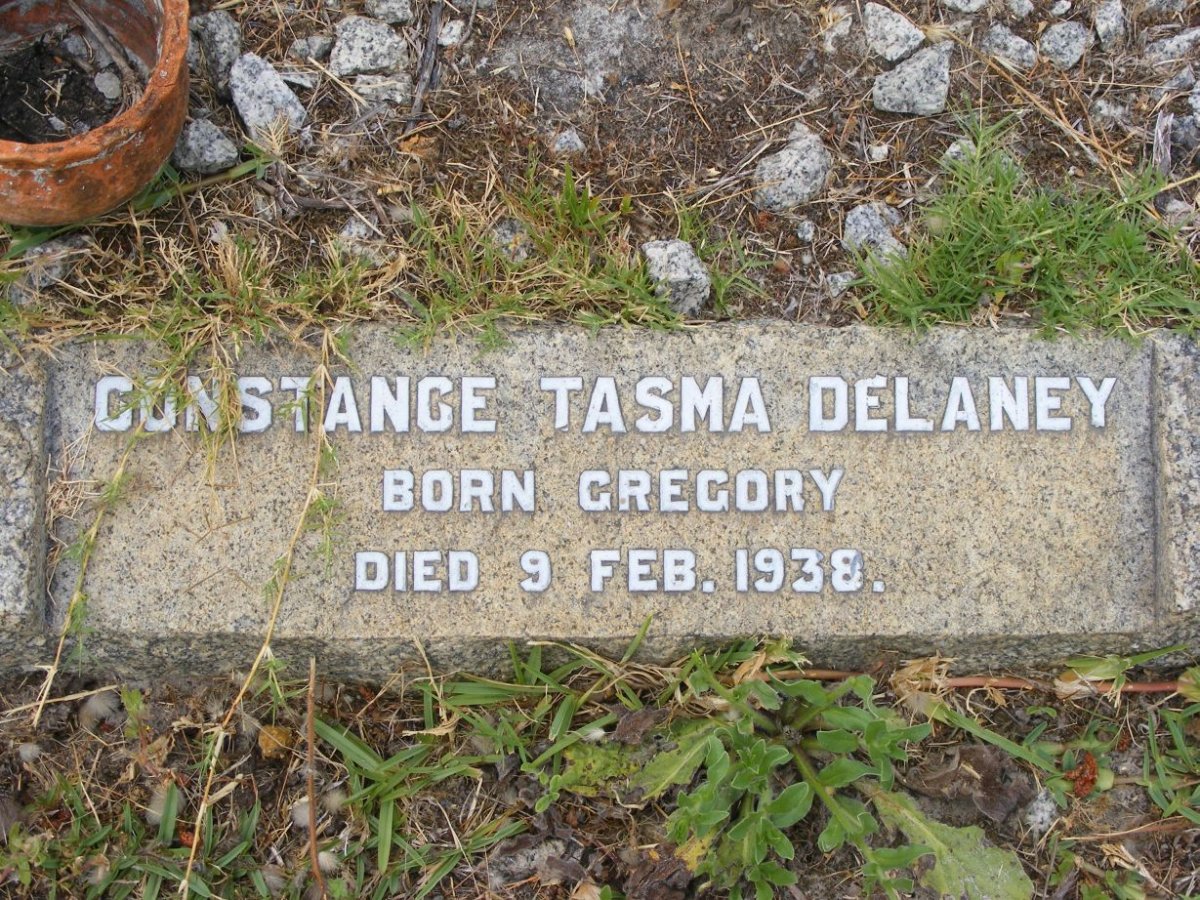DELANEY Constance Tasma nee GREGORY -1938