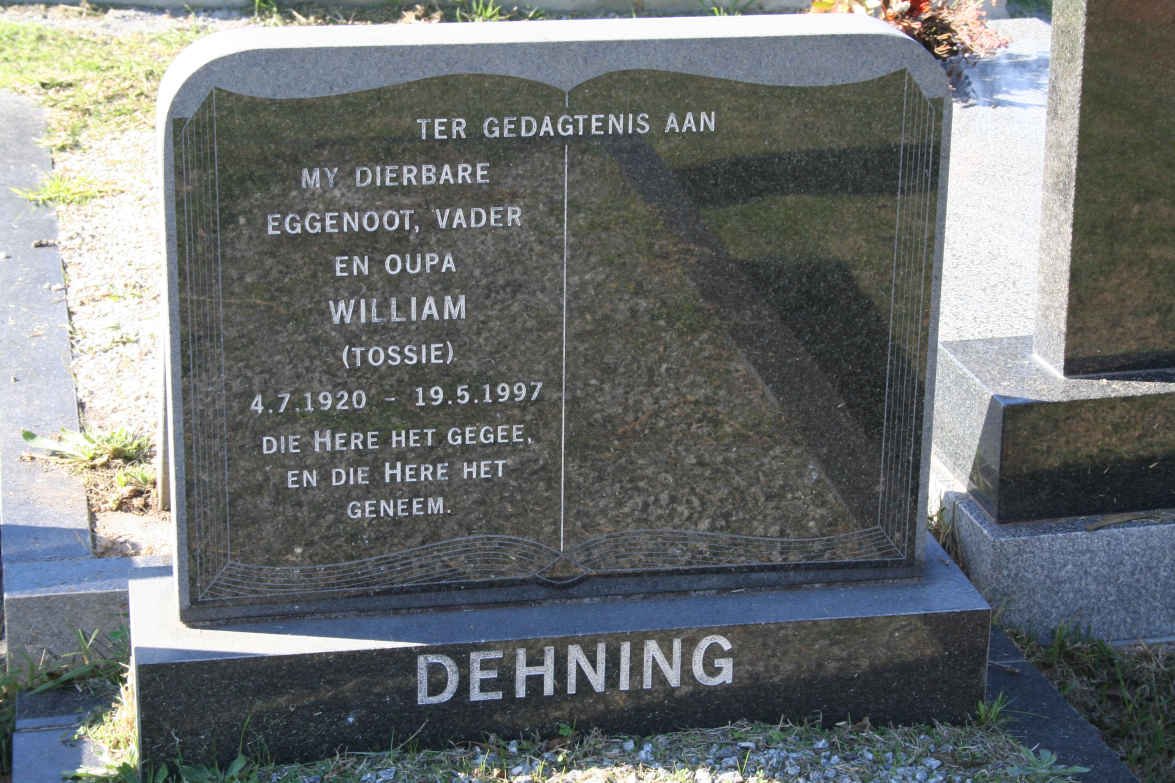 DEHNING William 1920-1997