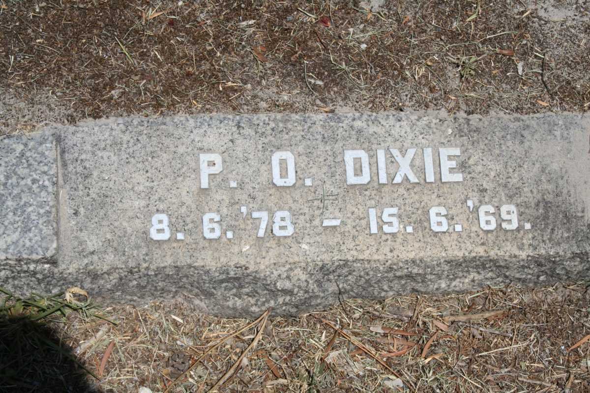DIXIE P.O. 1978-1969
