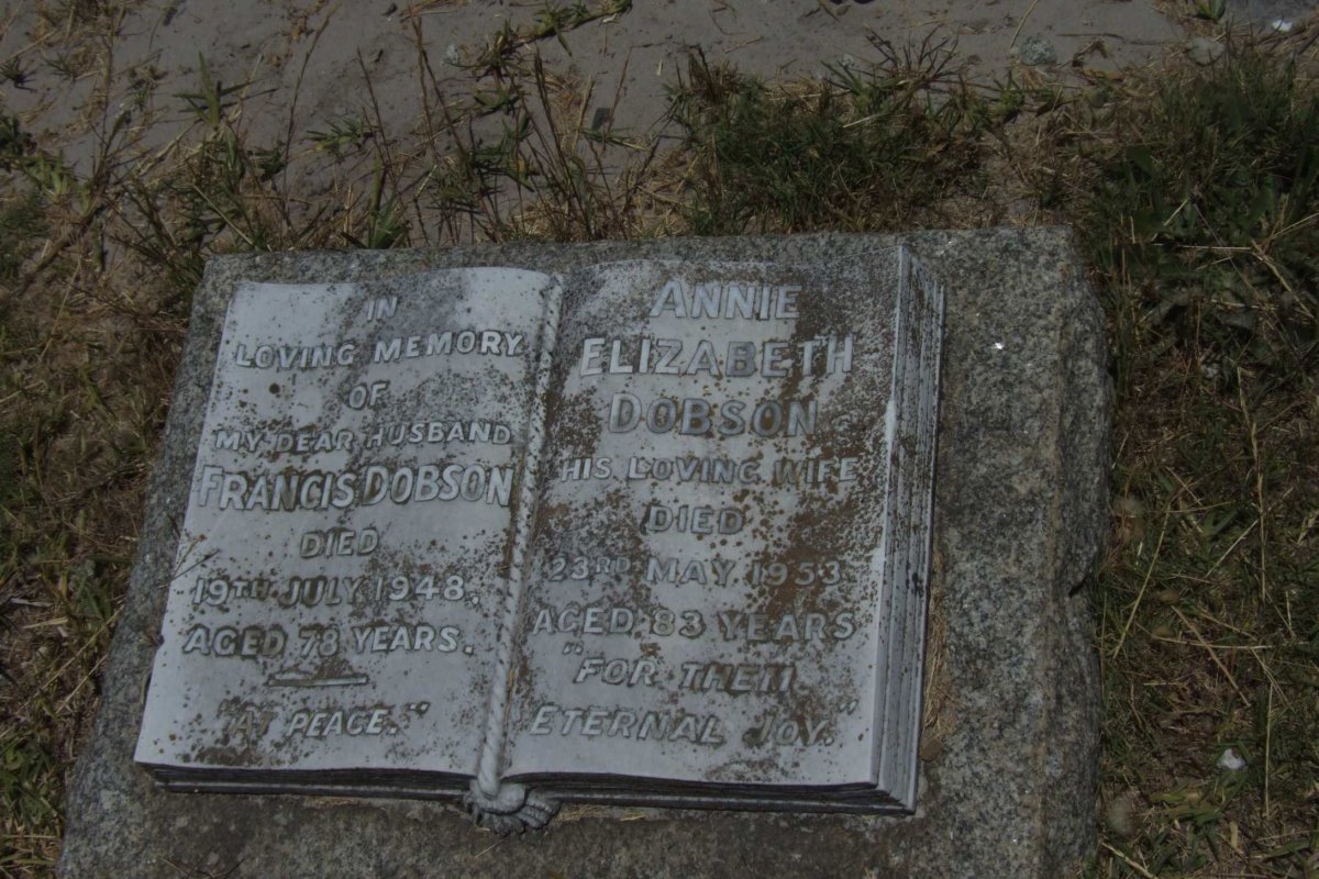 DOBSON Francis -1948 &amp; Annie Elizabeth -1953