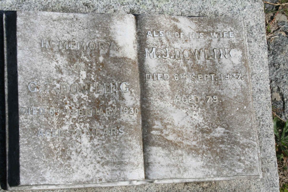 DOWLING G.T. -1930 &amp; M.J. -1937