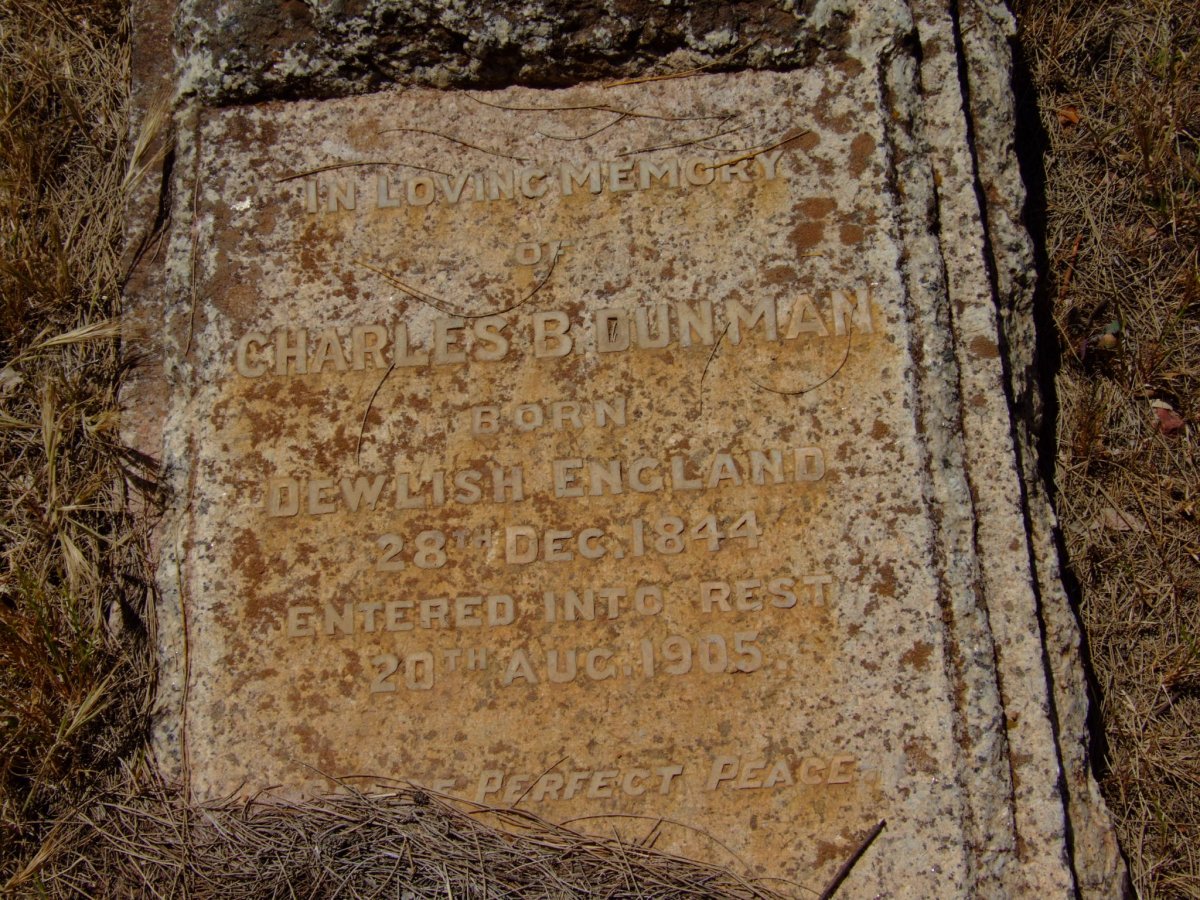 DUNMAN Charles B. 1844-1905