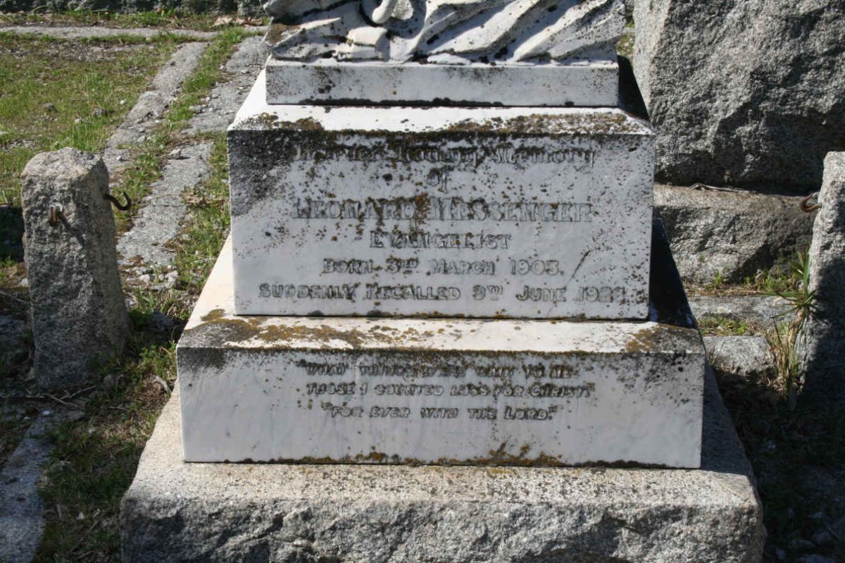 EVANGELIST Leonard Messenger 1903-1926