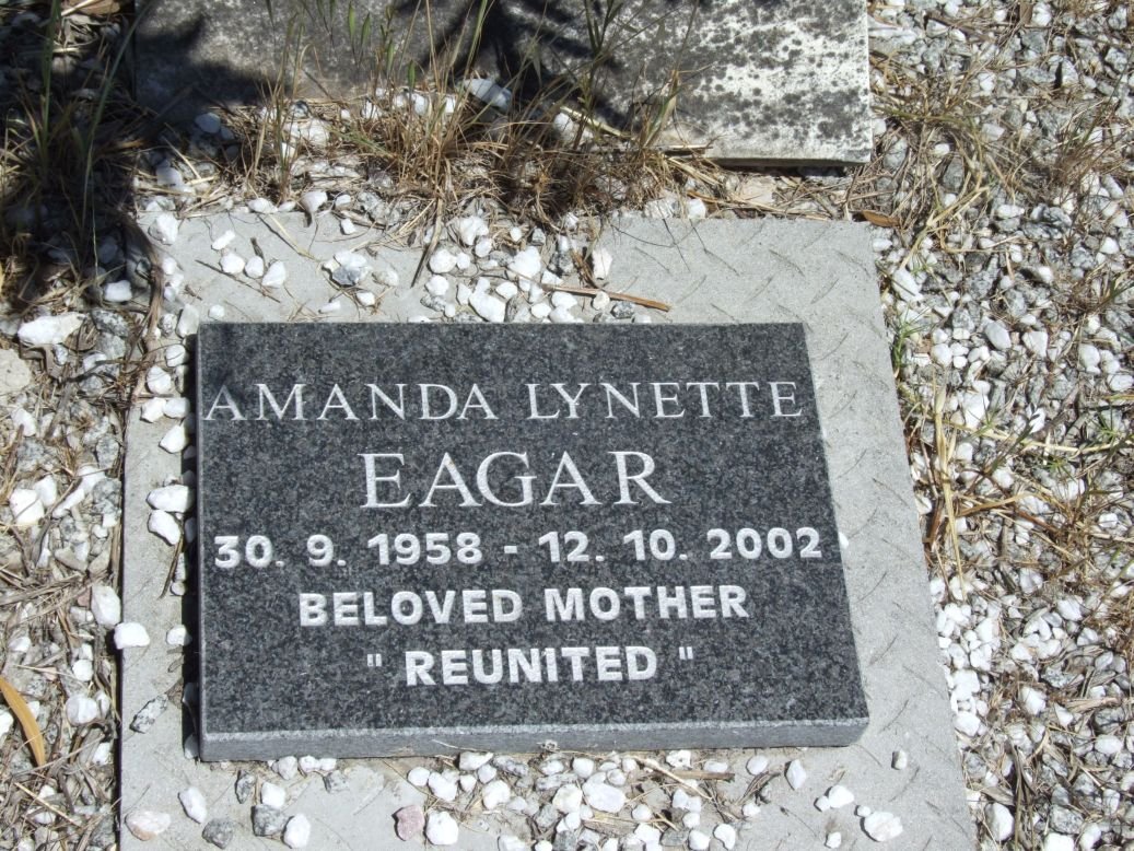 EAGAR Amanda Lynette 1958-2002