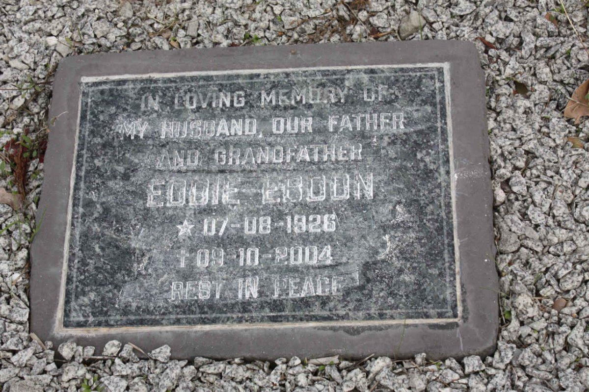 EBDON Eddie 1926-2004