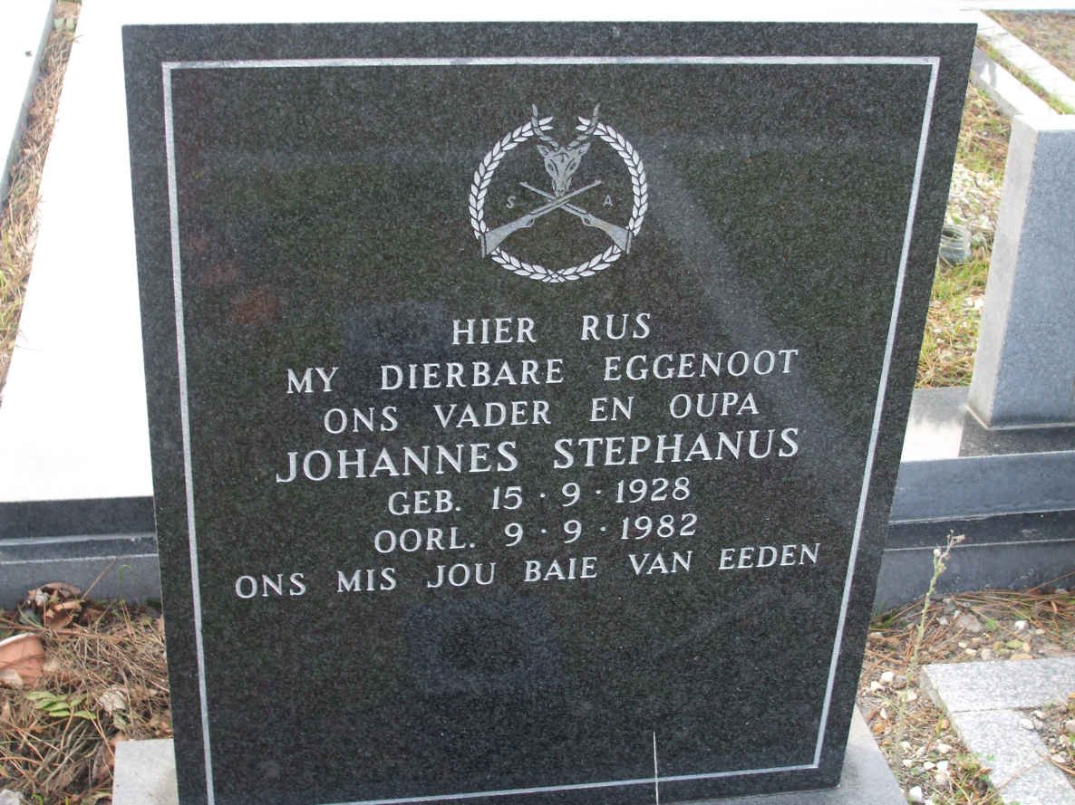 EEDEN Johannes Stephanus, van 1928-1982
