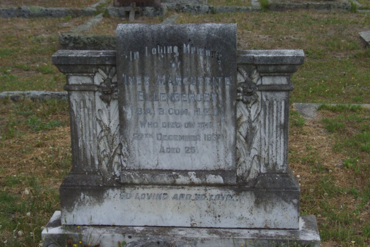 ELLENBERGER Inez Marguerite -1934