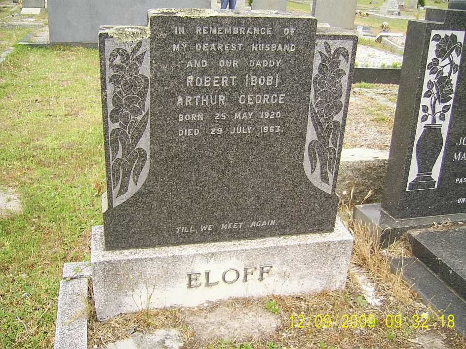 ELOFF Robert Arthur George 1920-1963