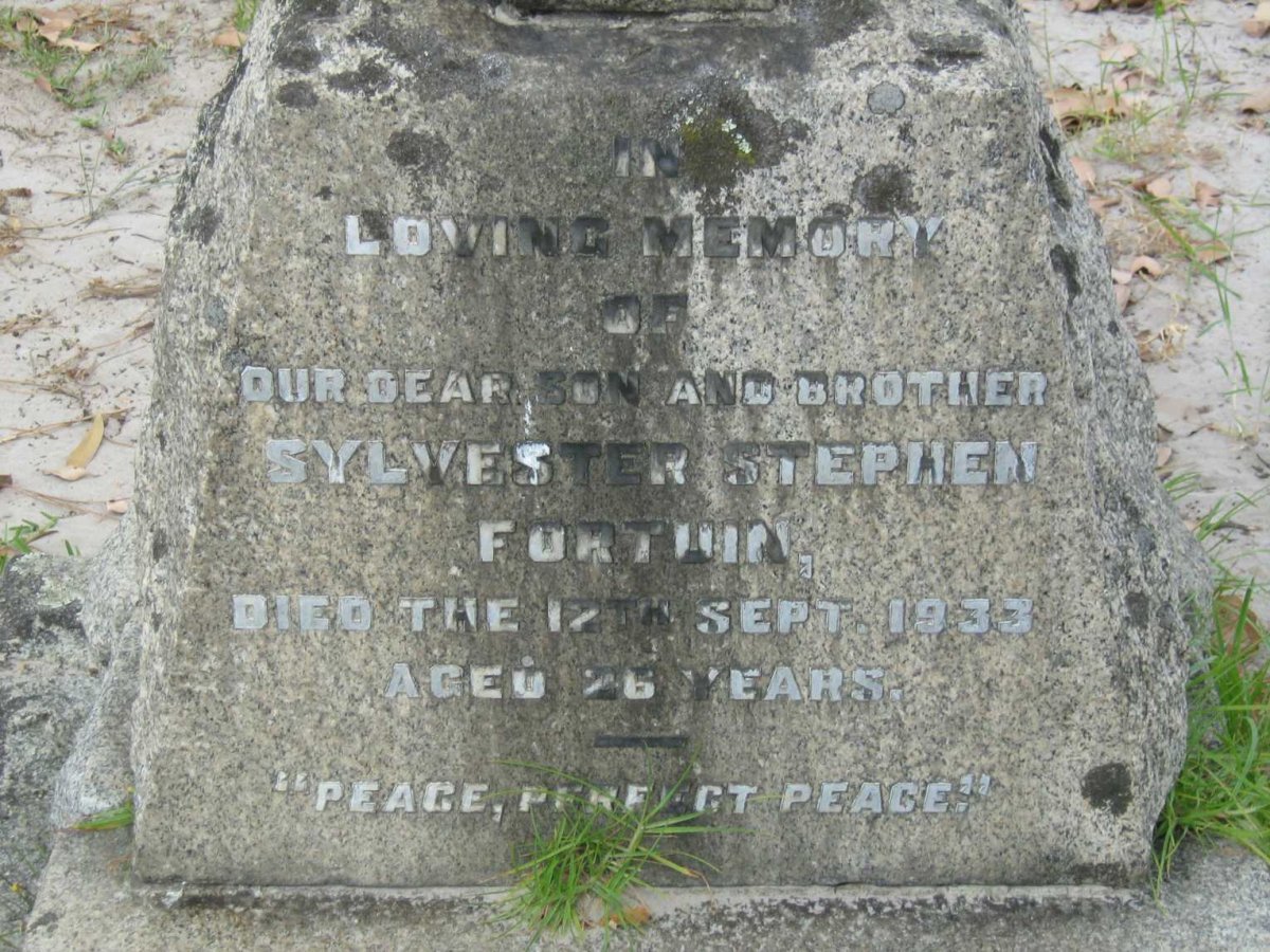 FORTUIN Sylvester Stephen -1933