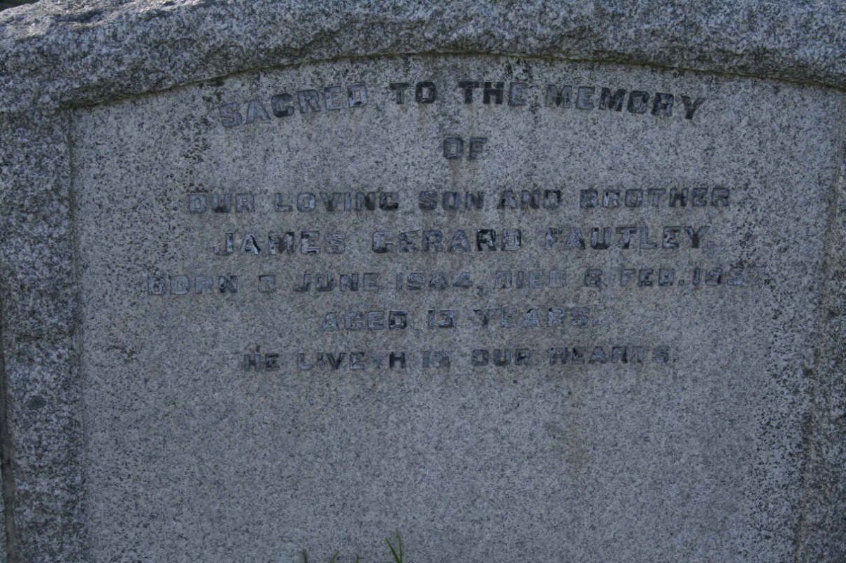 FAUTLEY James Gerard 1944-1957