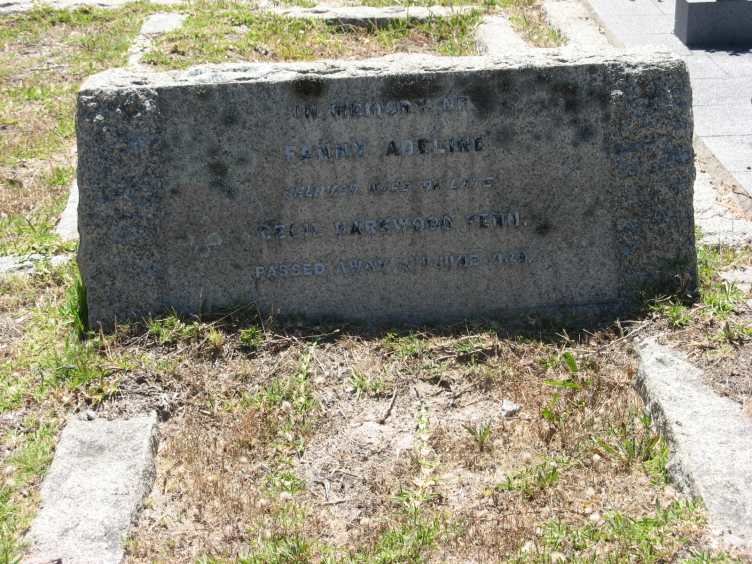 FENN Fanny Adeline -1949