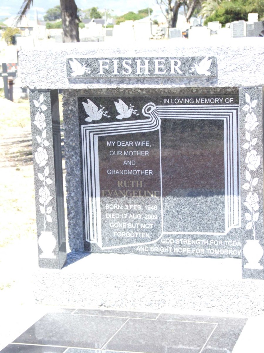 FISHER Ruth Evangeline 1946-2009
