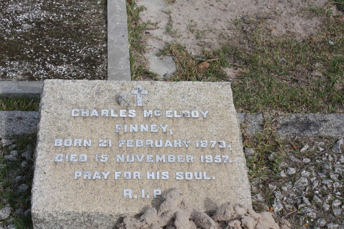 FINNEY Charles Mc Elroy 1873-1957