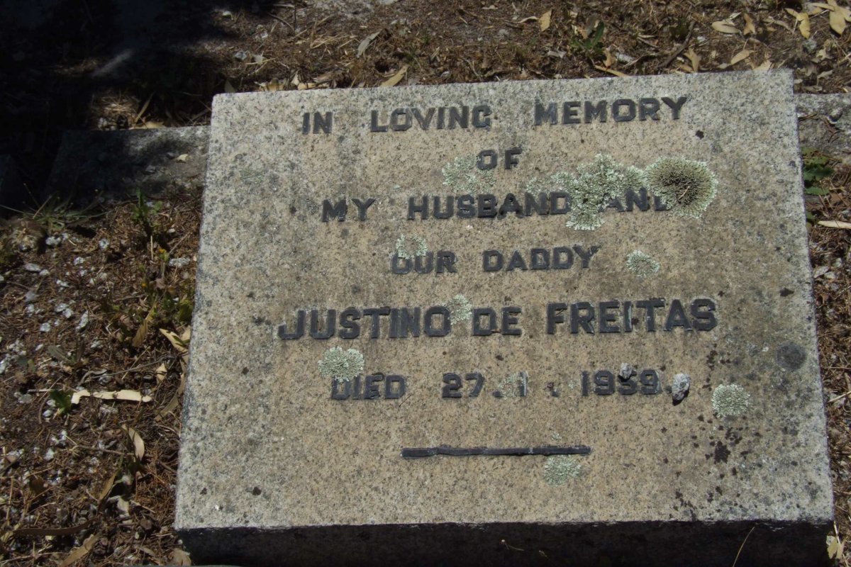 FREITAS Justino, de -1959