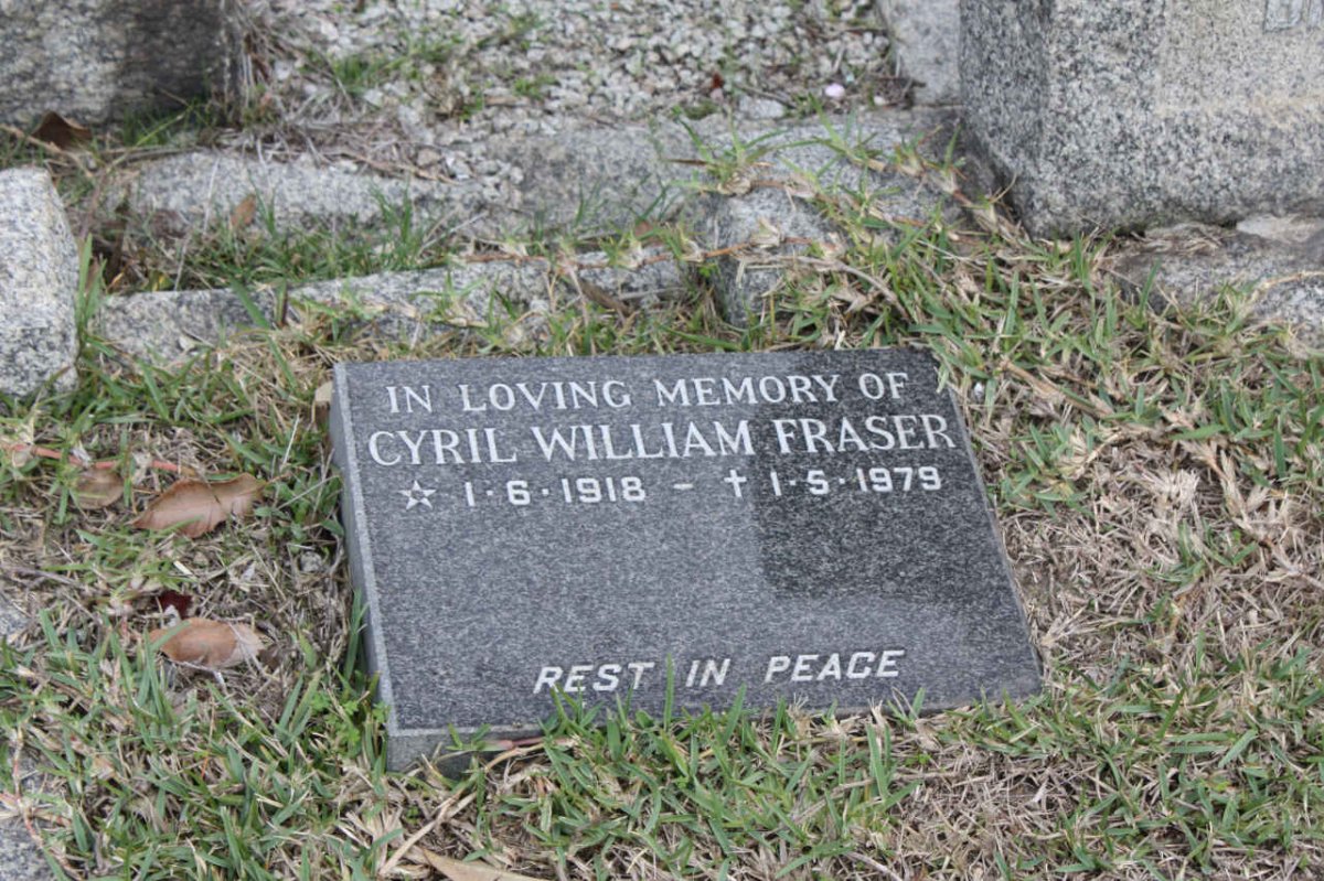 FRASER Cyril William 1918-1979