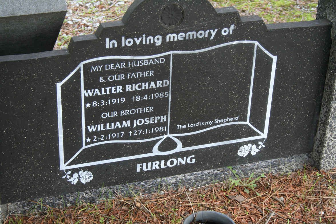 FURLONG William Joseph 1917-1981 :: FURLONG Walter Richard 1919-1985 