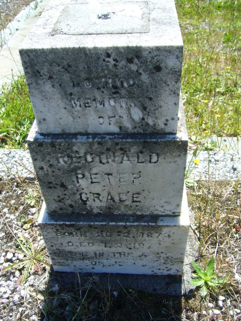 GRACE Reginald Peter 1970-1970