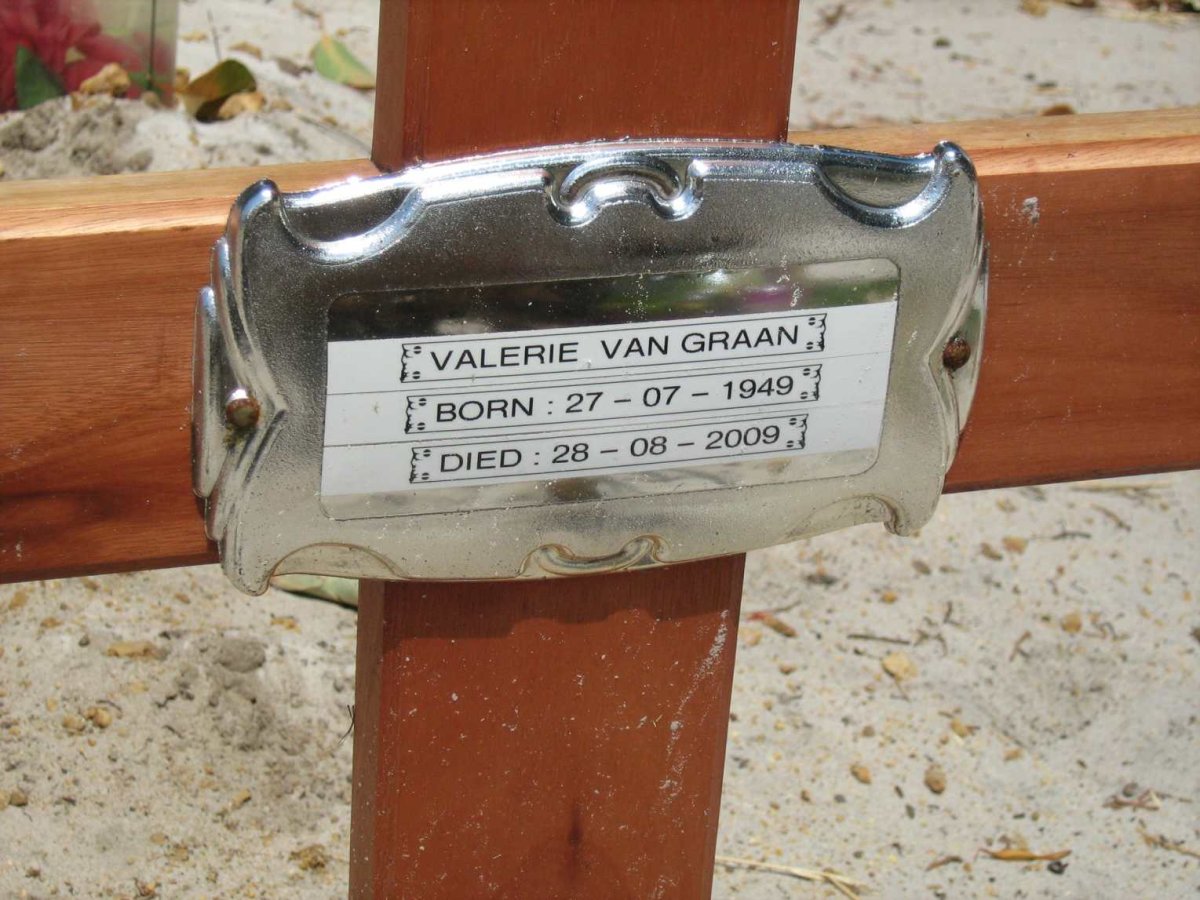 GRAAN Valerie, van 1949-2000