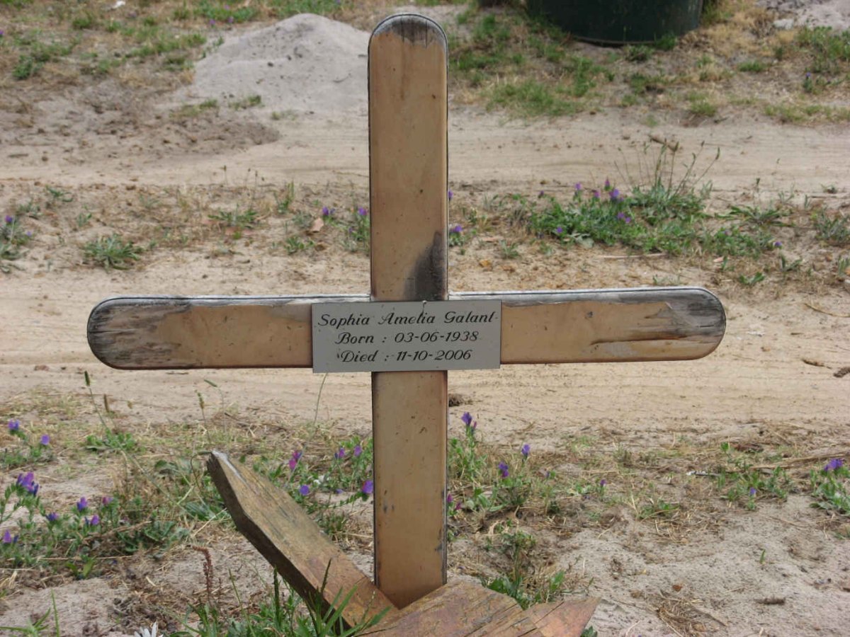 GALANT Sophia Amelia 1938-2006