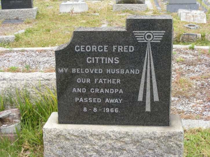 GITTINS George Fred -1966